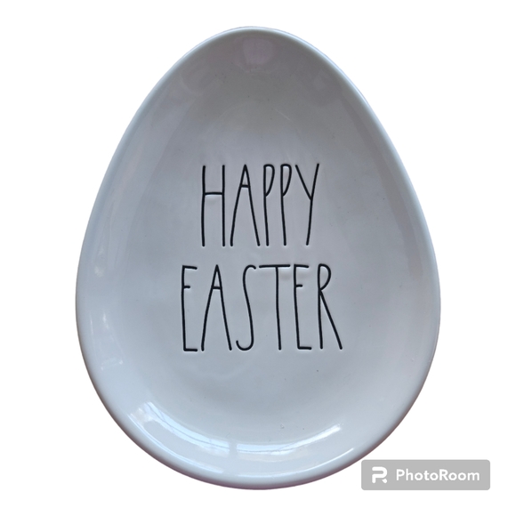 Rae Dunn "Happy Easter"  Serving Dish - Picture 5 of 5